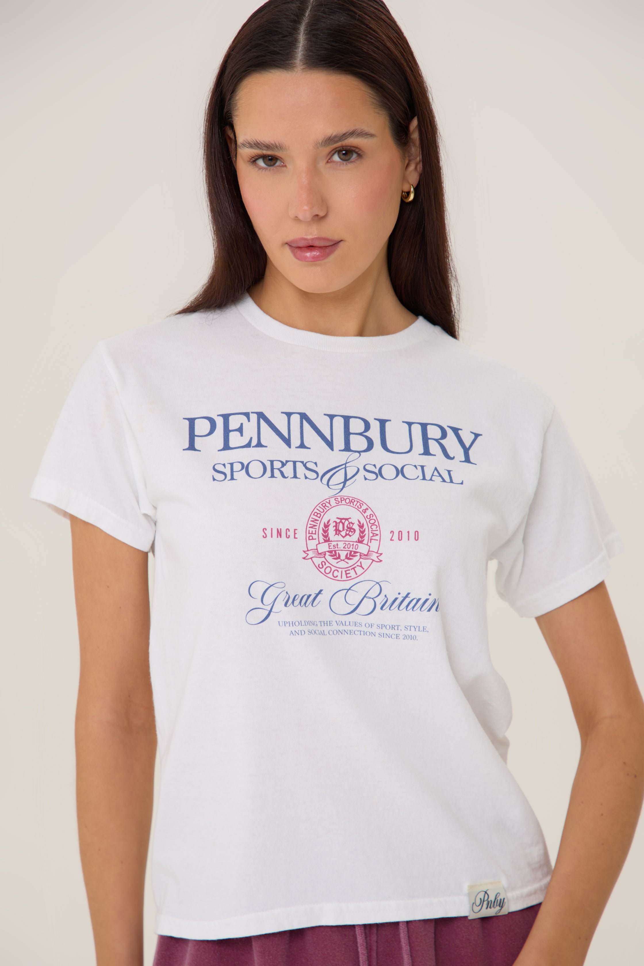 Pennbury Relaxed Fit Sports & Social Baby Tee