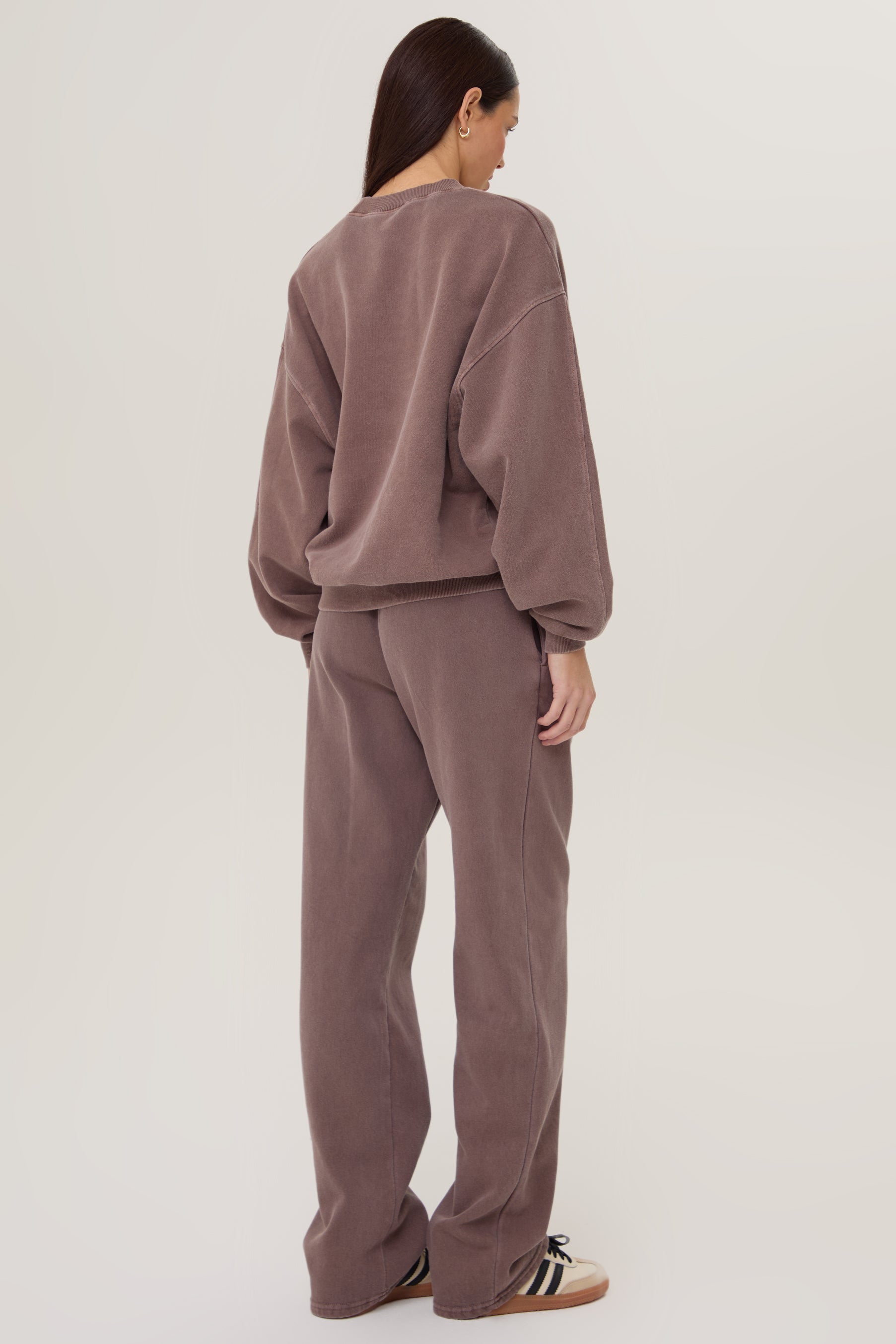 Pennbury Relaxed Fit Mocha Straight Leg Joggers