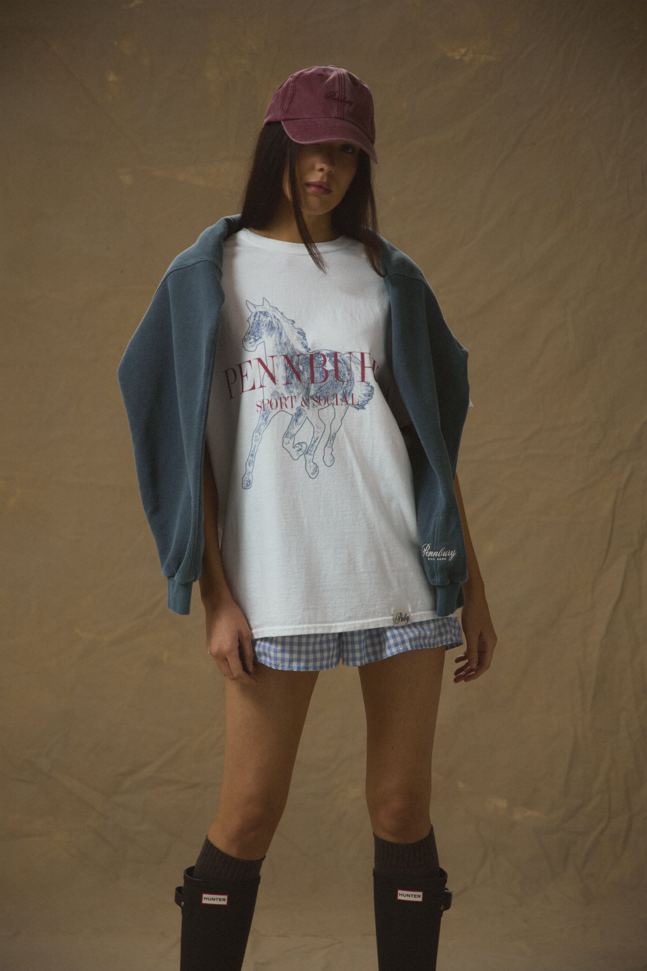 Pennbury Relaxed Fit Dressage Oversize Tee