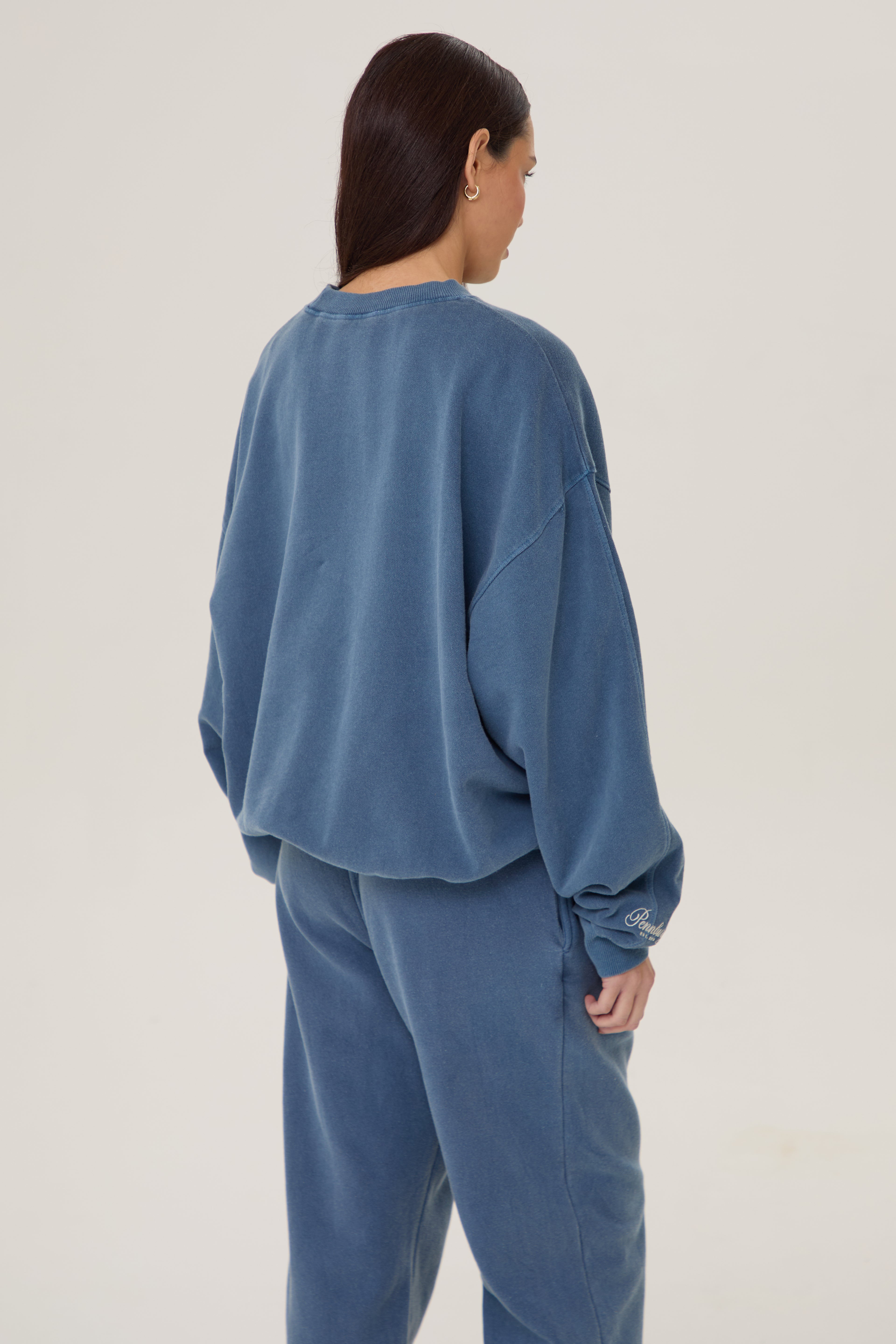 Pennbury Relaxed Fit Heritage Embroidered Sweat