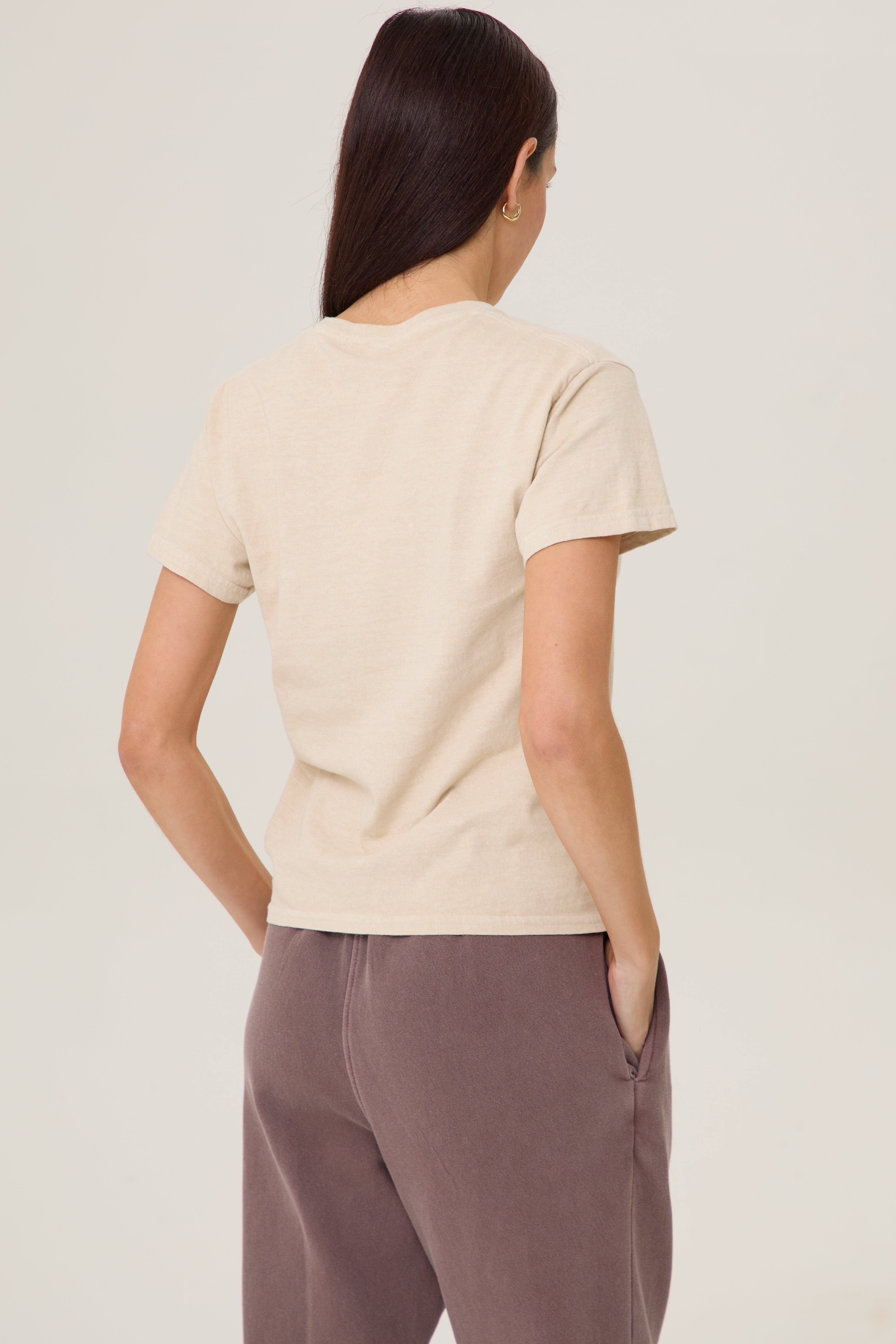 Pennbury Relaxed Fit Cross Country Baby Tee