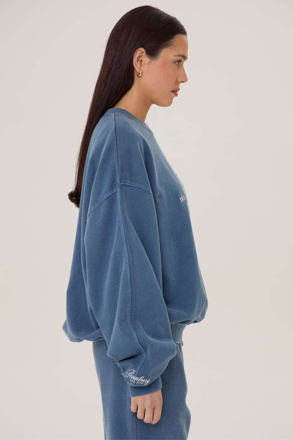 Pennbury Relaxed Fit Heritage Embroidered Sweat